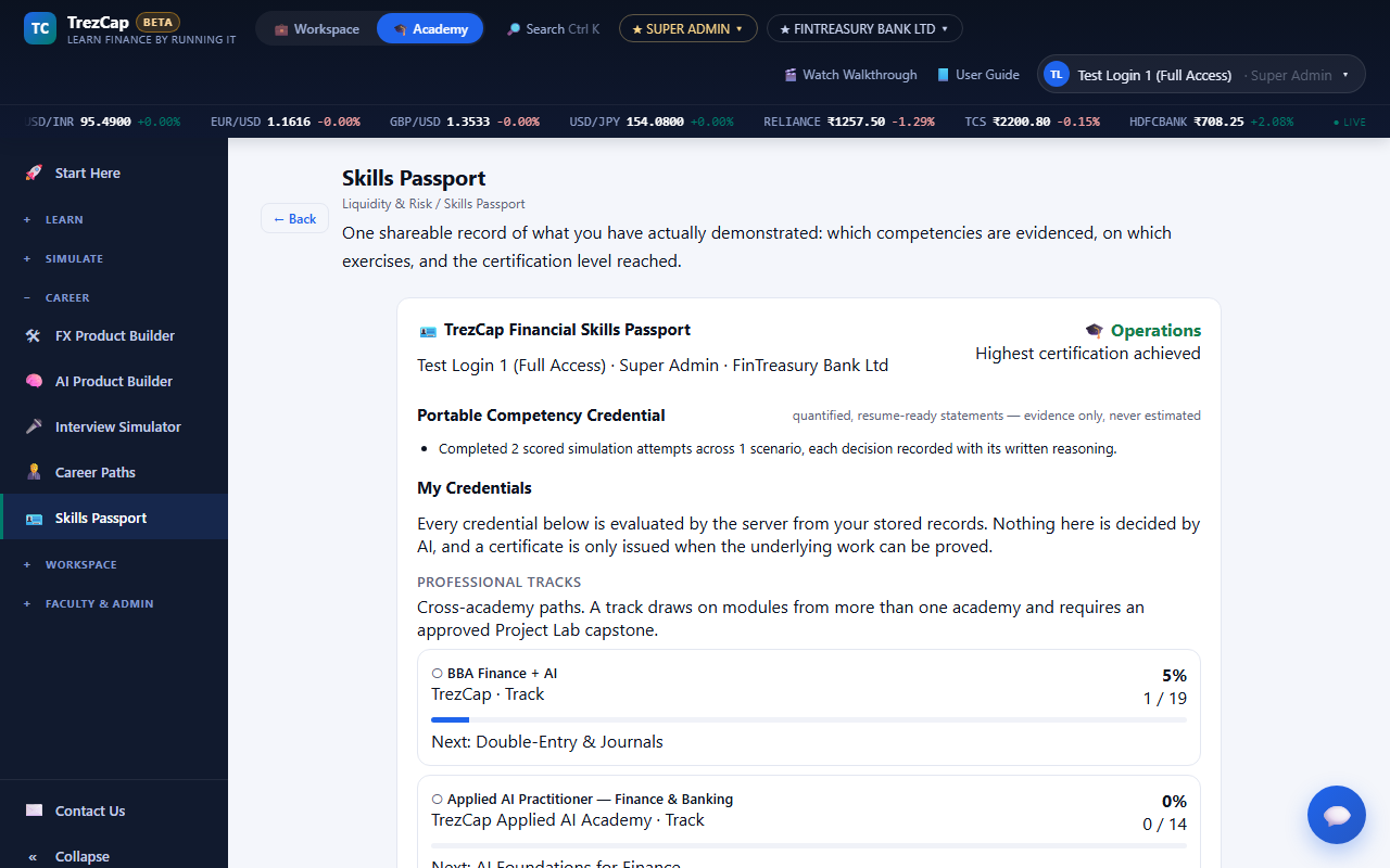 Skills Passport